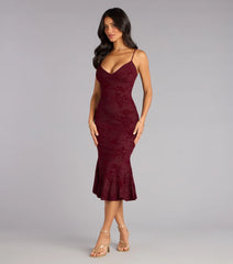 Robe midi sirène Enchanted Hour