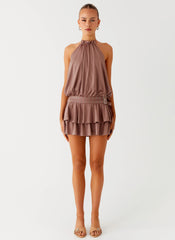 Mini-robe Dopamine Belt - Taupe