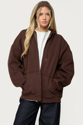Sweat à capuche oversize Elvie