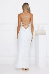 Robe longue Bridge To Wonderland blanche