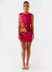 Mini-robe Think Of Me - Rose