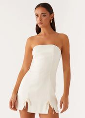 Mini-robe Kessie - Ivoire
