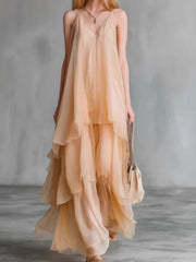 Women's Spring/summer Sleeveless Strappy Dress