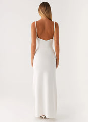 Robe longue Anastasia - Ivoire