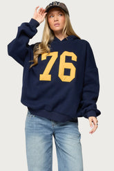Sweat à capuche oversize Rhyan 76