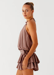 Mini-robe Dopamine Belt - Taupe