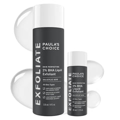 Paula's Choice SKIN PERFECTING 2% BHA Liquid Exfoliant with Salicylic Acid, Facial Polish for Pores, Wrinkles & Fine Lines, Suitable for Blackhead-Prone Skin, Fragrance-Free