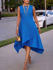 Artistic-cut Vacation Party Dress