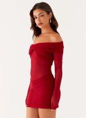 Robe Courte Jules - Framboise