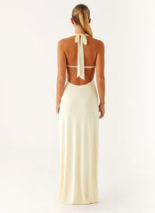 Robe longue Spirit - Jaune
