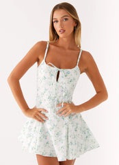 Mini-robe Helena – Fleurie vintage