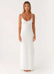 Robe longue Anastasia - Ivoire