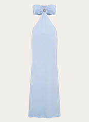 Robe longue Tatiana - Bleu