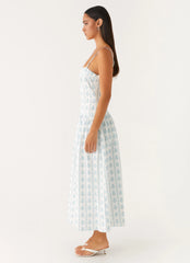 Robe midi Amelie – Imprimé Doux Rêve