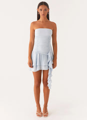 Mini-robe Viviana – Bleu layette