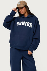 Sweat à capuche oversize pour fille