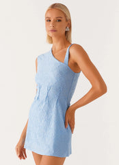 Mini-robe Poppy - Bleu layette