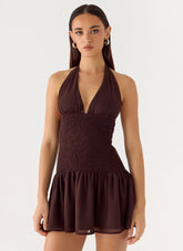 Mini-robe Holden - Chocolat