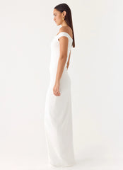 Robe longue New Intentions - Blanc