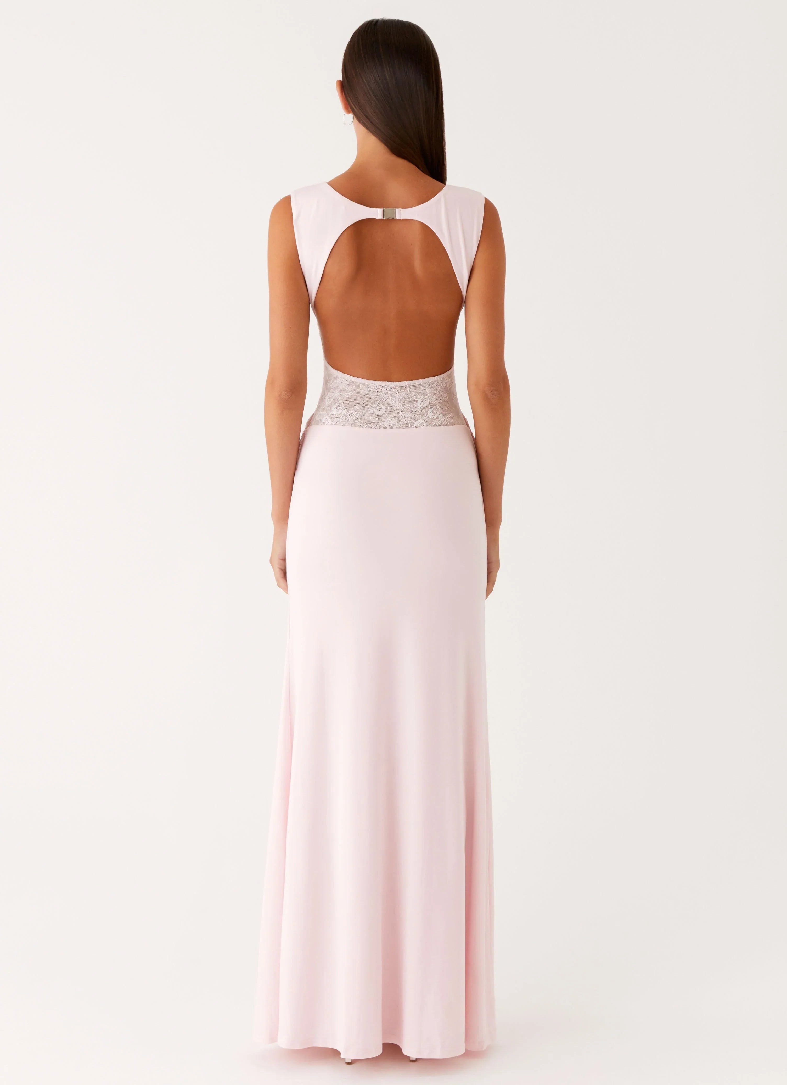 Robe longue Love Tease - Rose pâle