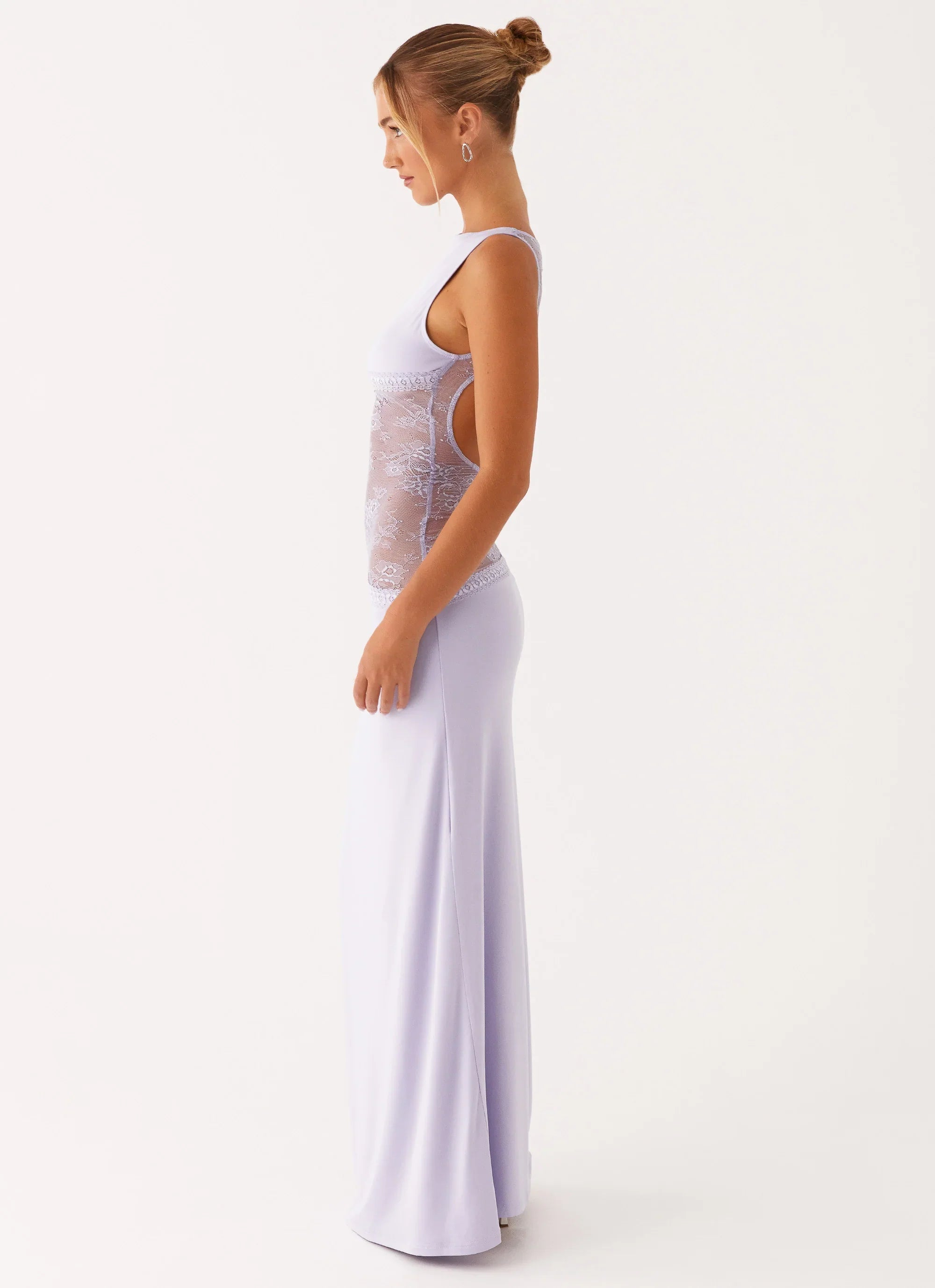 Robe longue Lucinda - Lilas