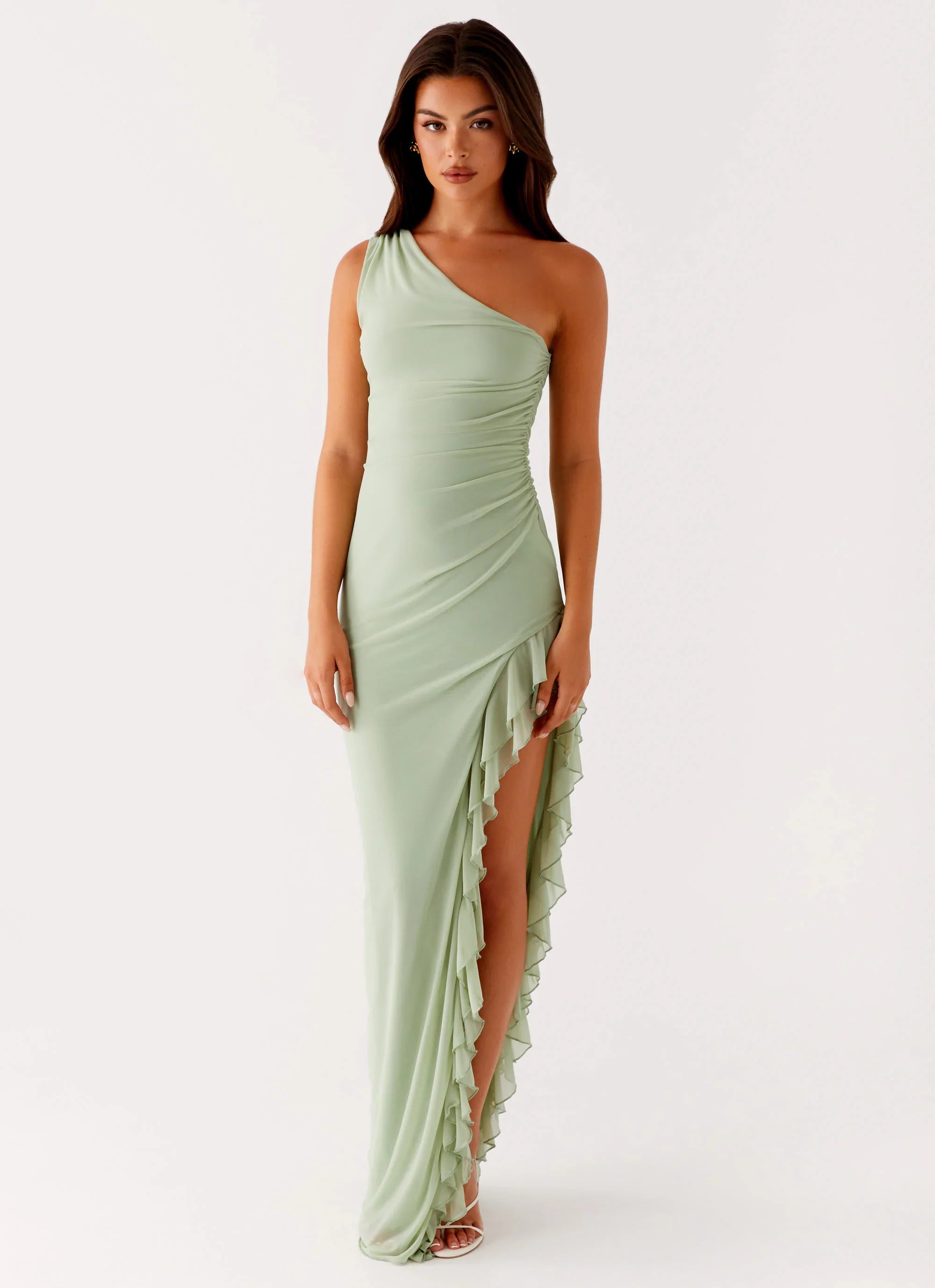Robe longue Clarence - Sauge