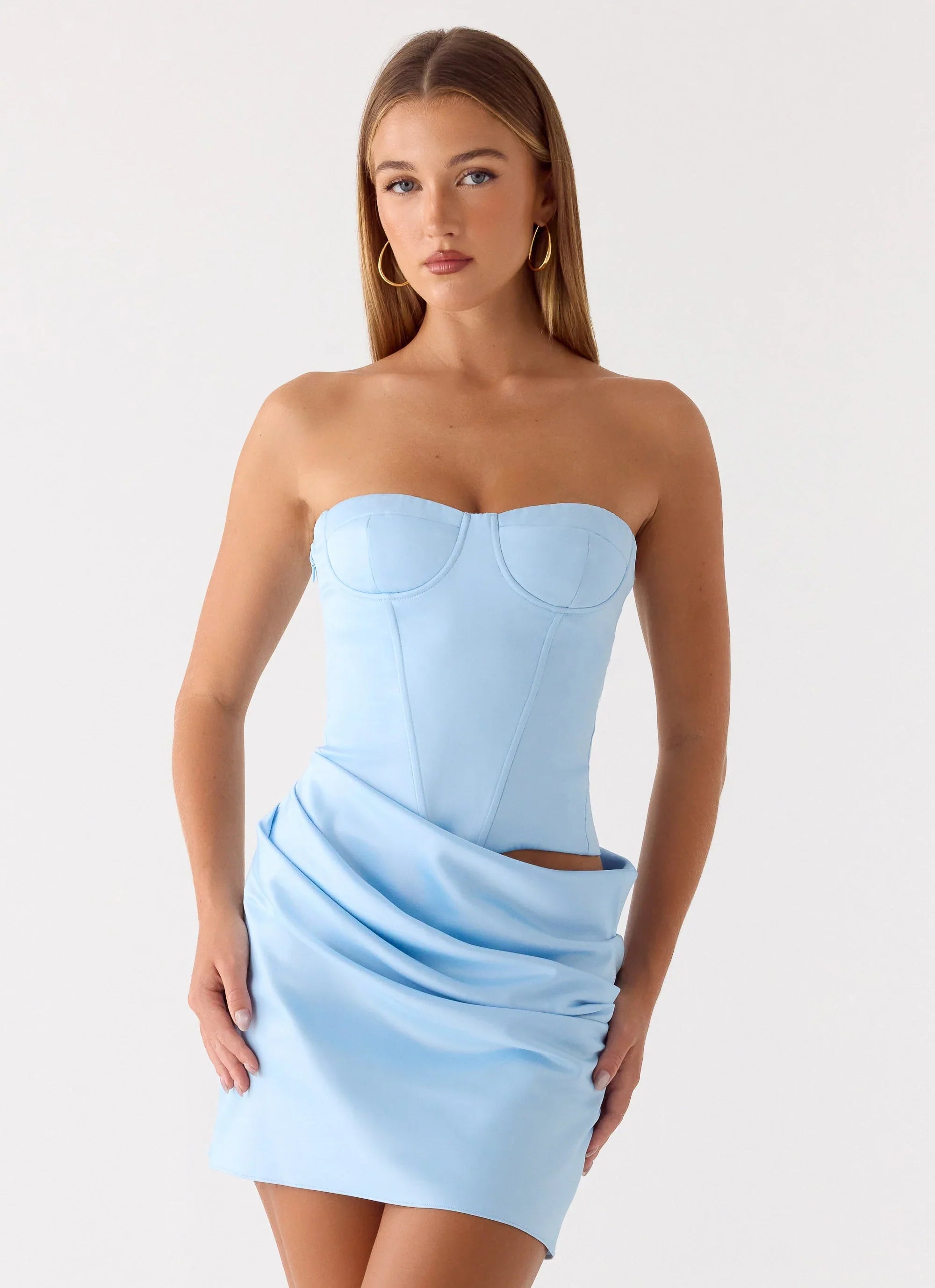Mini-robe Cosmala - Bleu layette