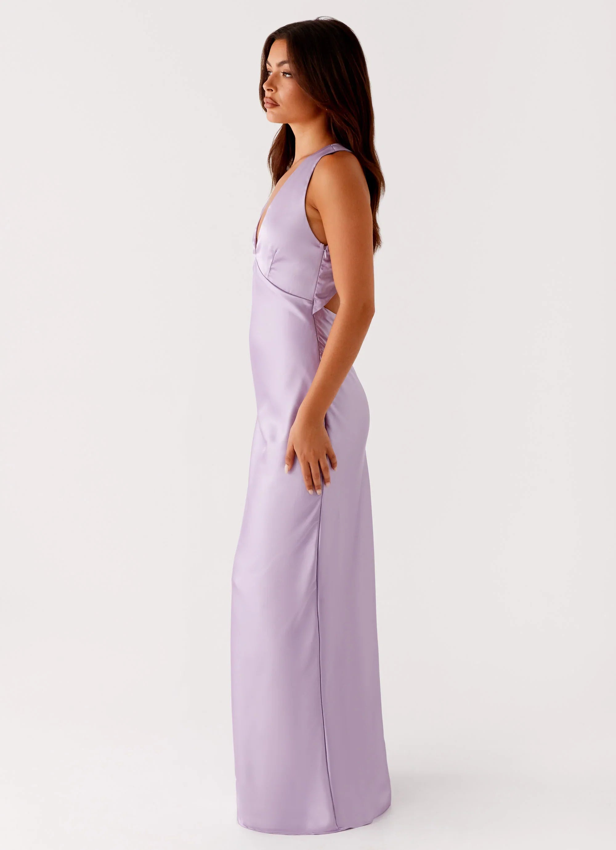 Robe longue Brody - Lilas