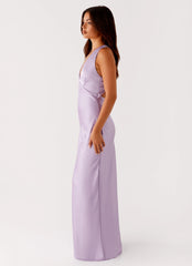 Robe longue Brody - Lilas