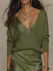 Women's Ice Silk Dress – Cool, Breathable & Lightweight