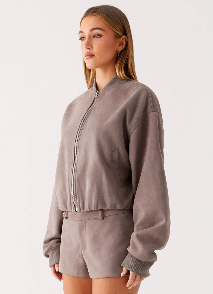Blouson bomber Thats Chill - Gris