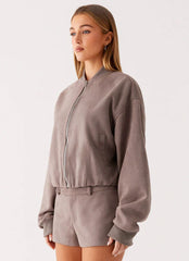Blouson bomber Thats Chill - Gris