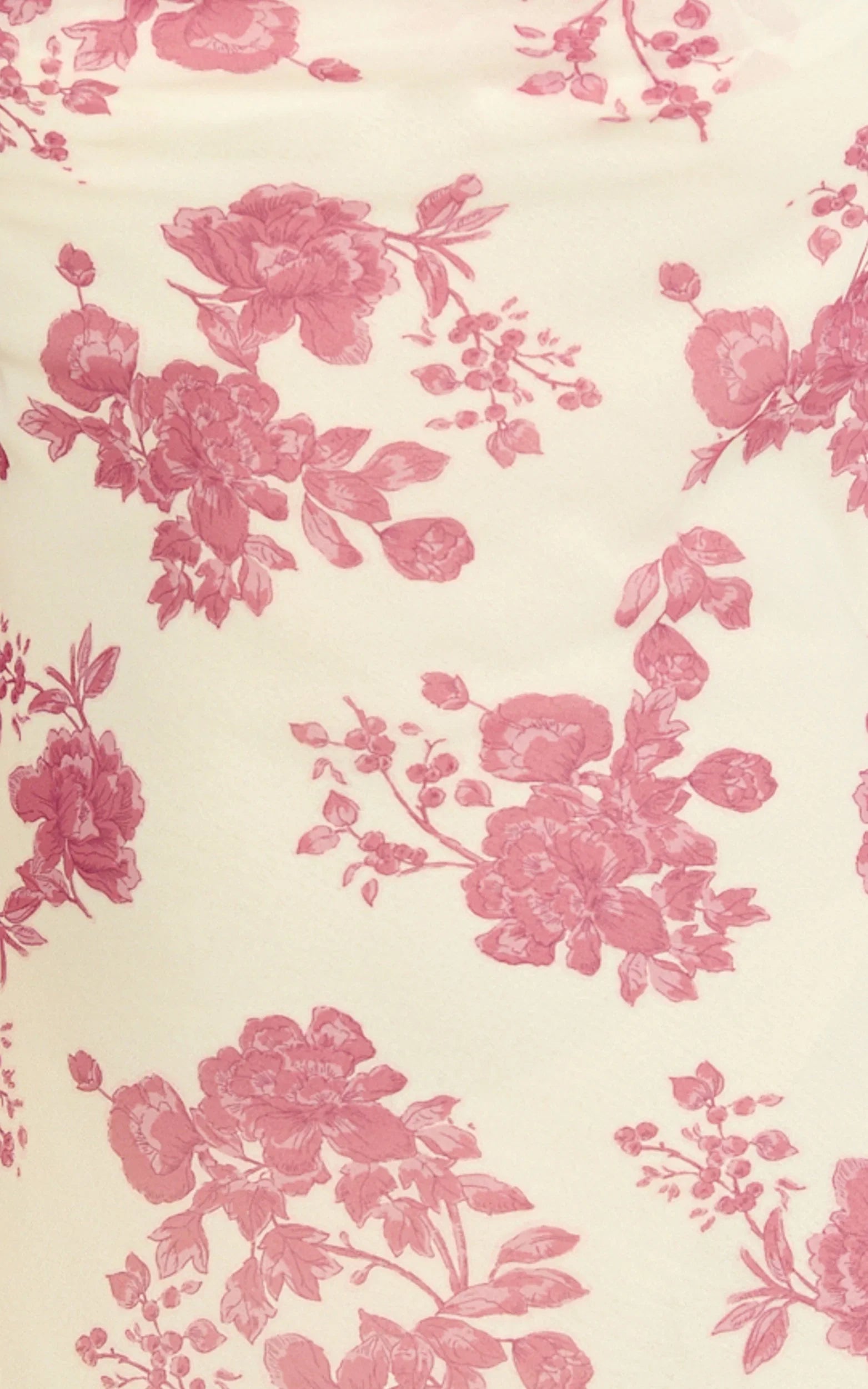 Mini-robe Lila – Robe à col bénitier et jupe à volants asymétriques en imprimé Toile de Jouy