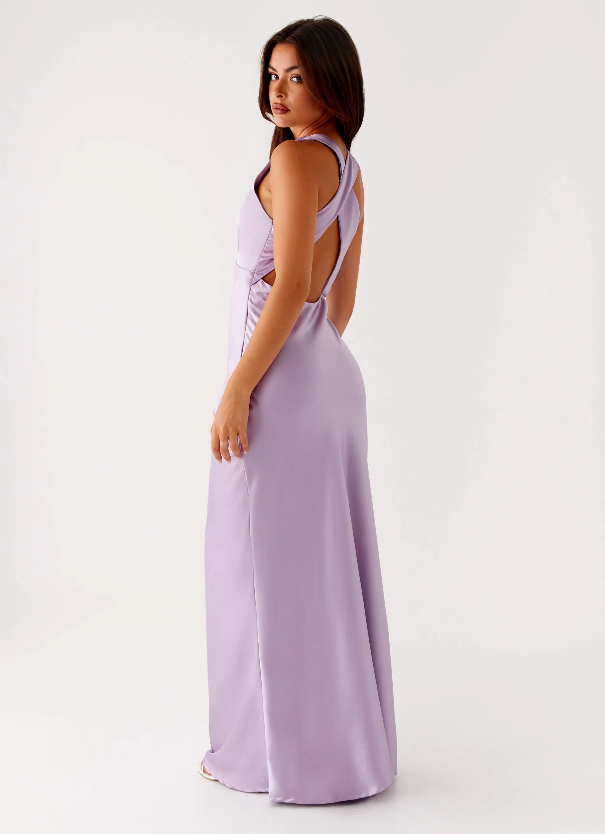 Robe longue Brody - Lilas