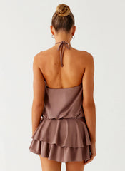 Mini-robe Dopamine Belt - Taupe
