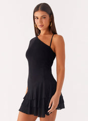 Mini-robe Lever de Lune - Noir