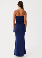Robe longue Rudy - Marine