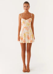 Robe Courte Abby - Imprimé Floral