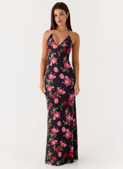 Robe longue Lorrieanne - Éclat de minuit