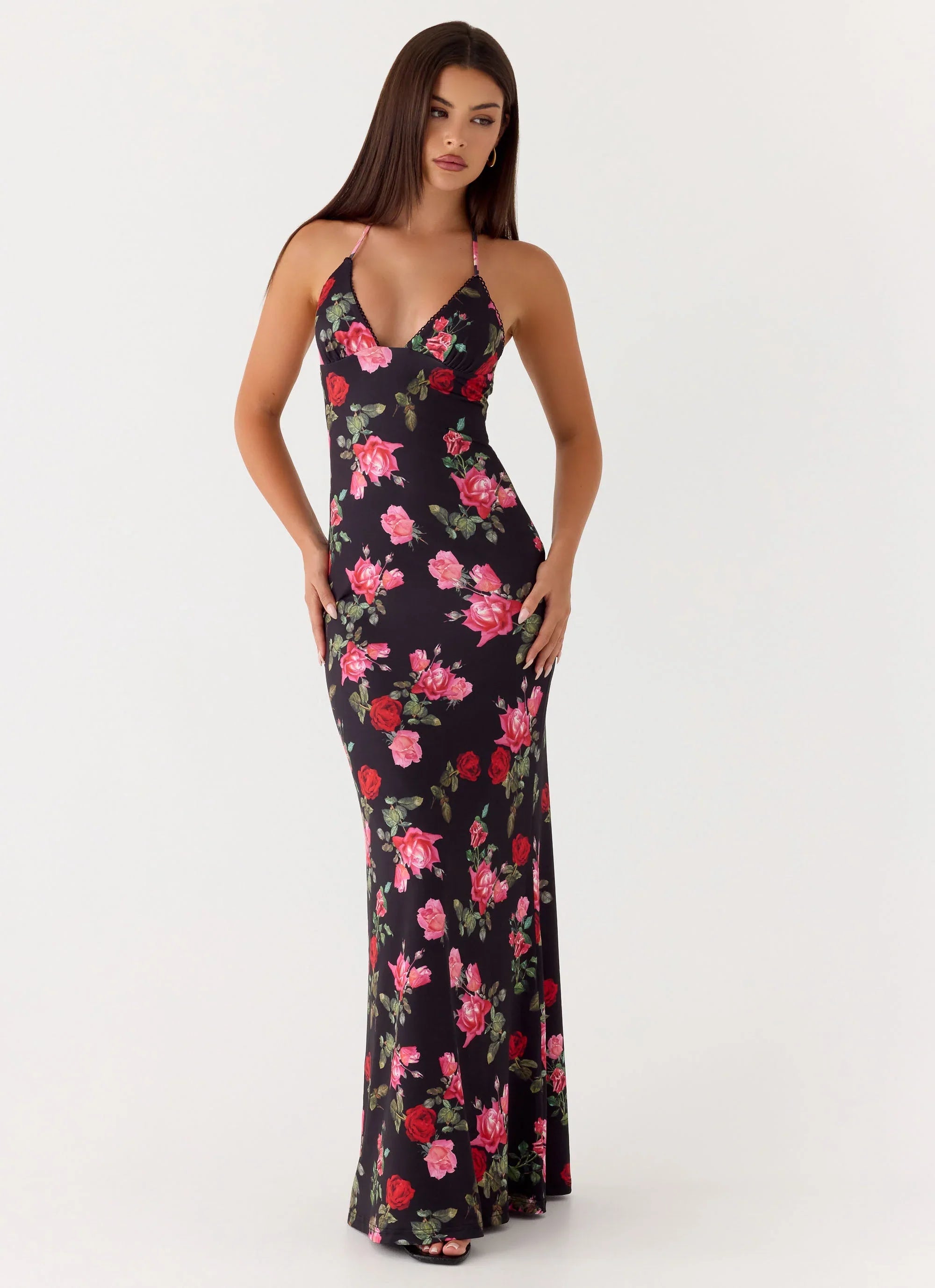 Robe longue Lorrieanne - Éclat de minuit