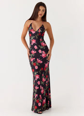 Robe longue Lorrieanne - Éclat de minuit