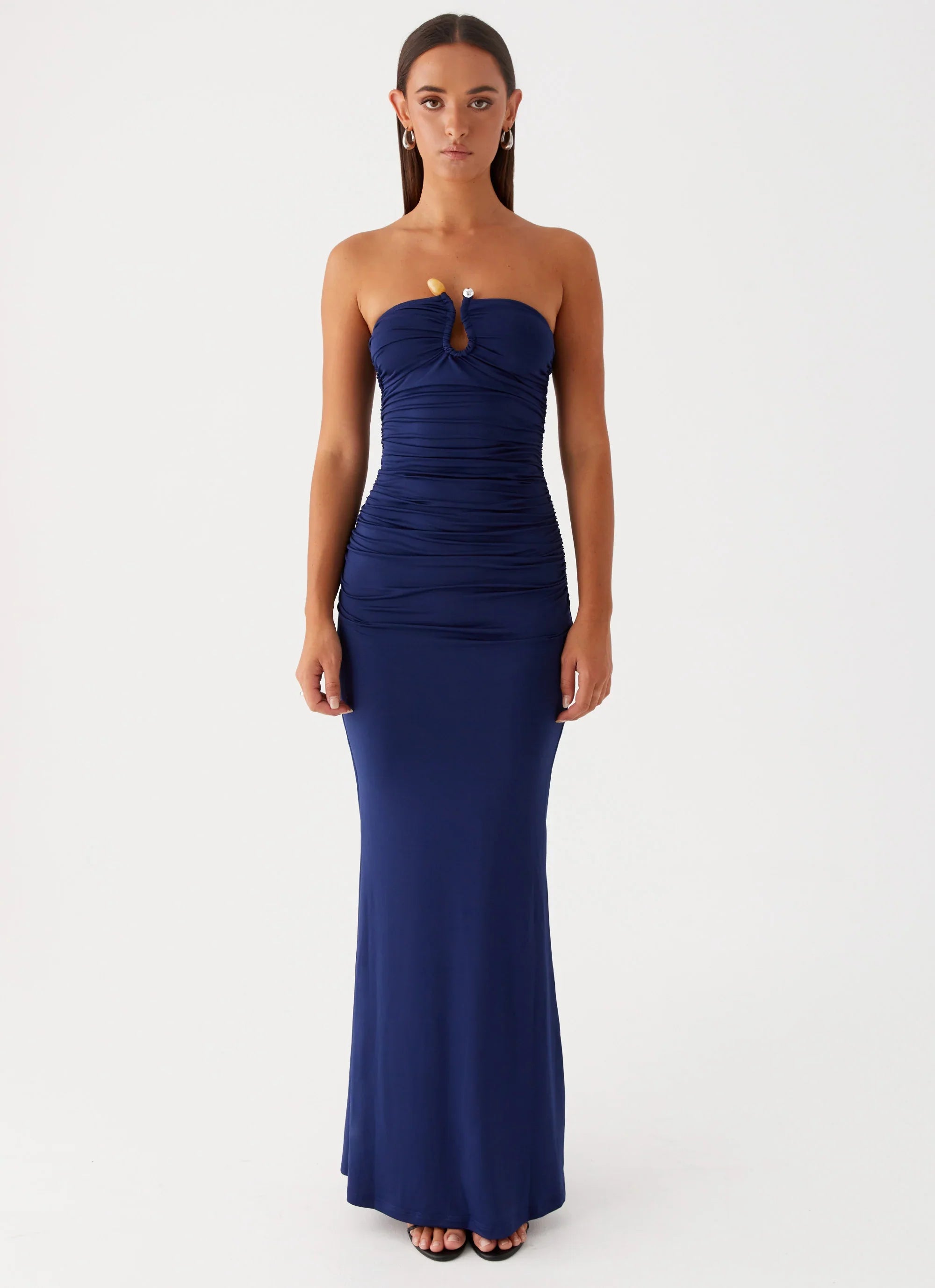 Robe longue Rudy - Marine