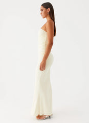 Robe longue Rudy - Jaune
