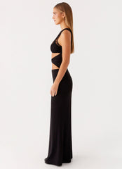 Robe longue Imperial – Noir