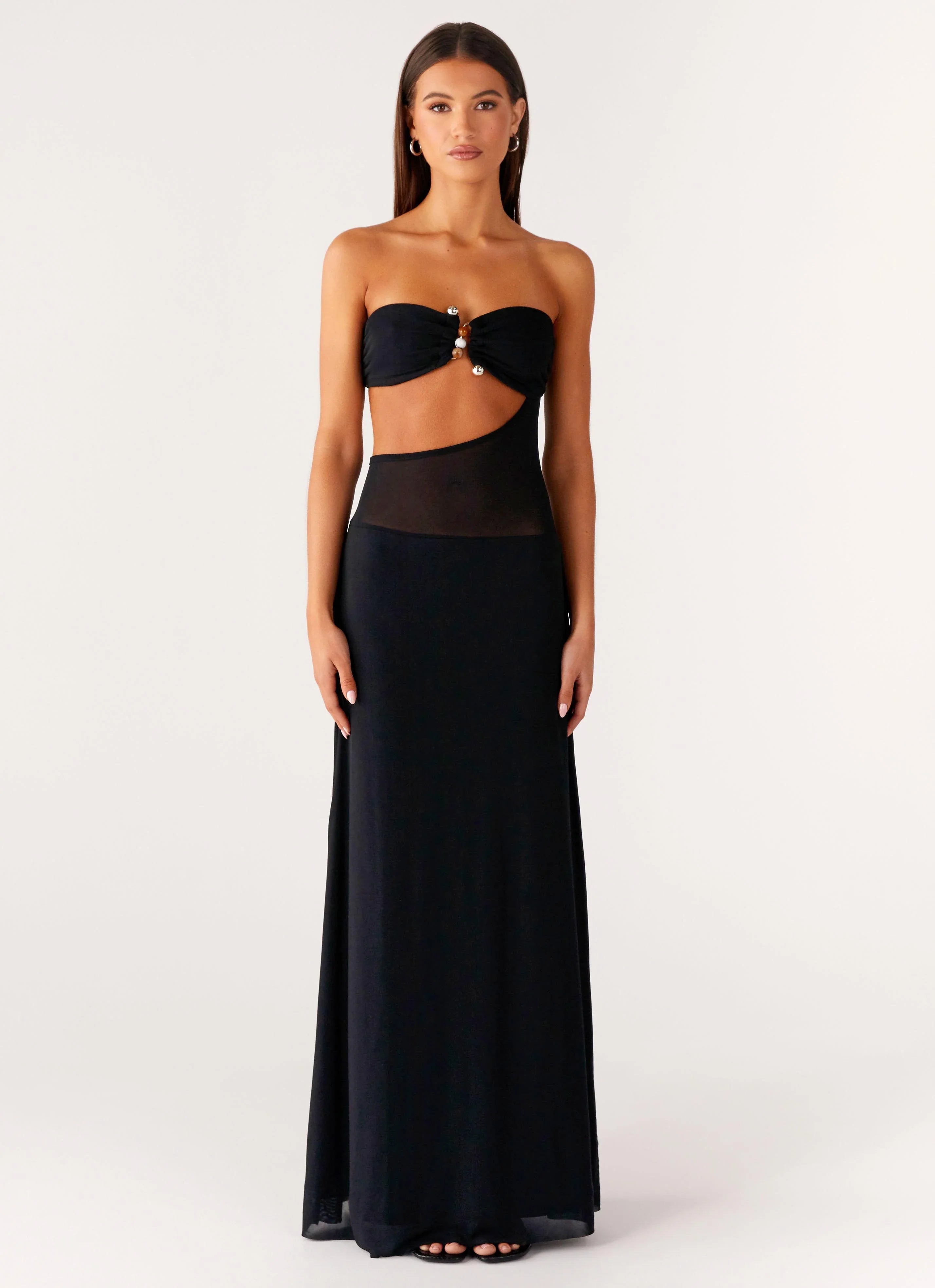 Robe longue « No Apologies » - Noire