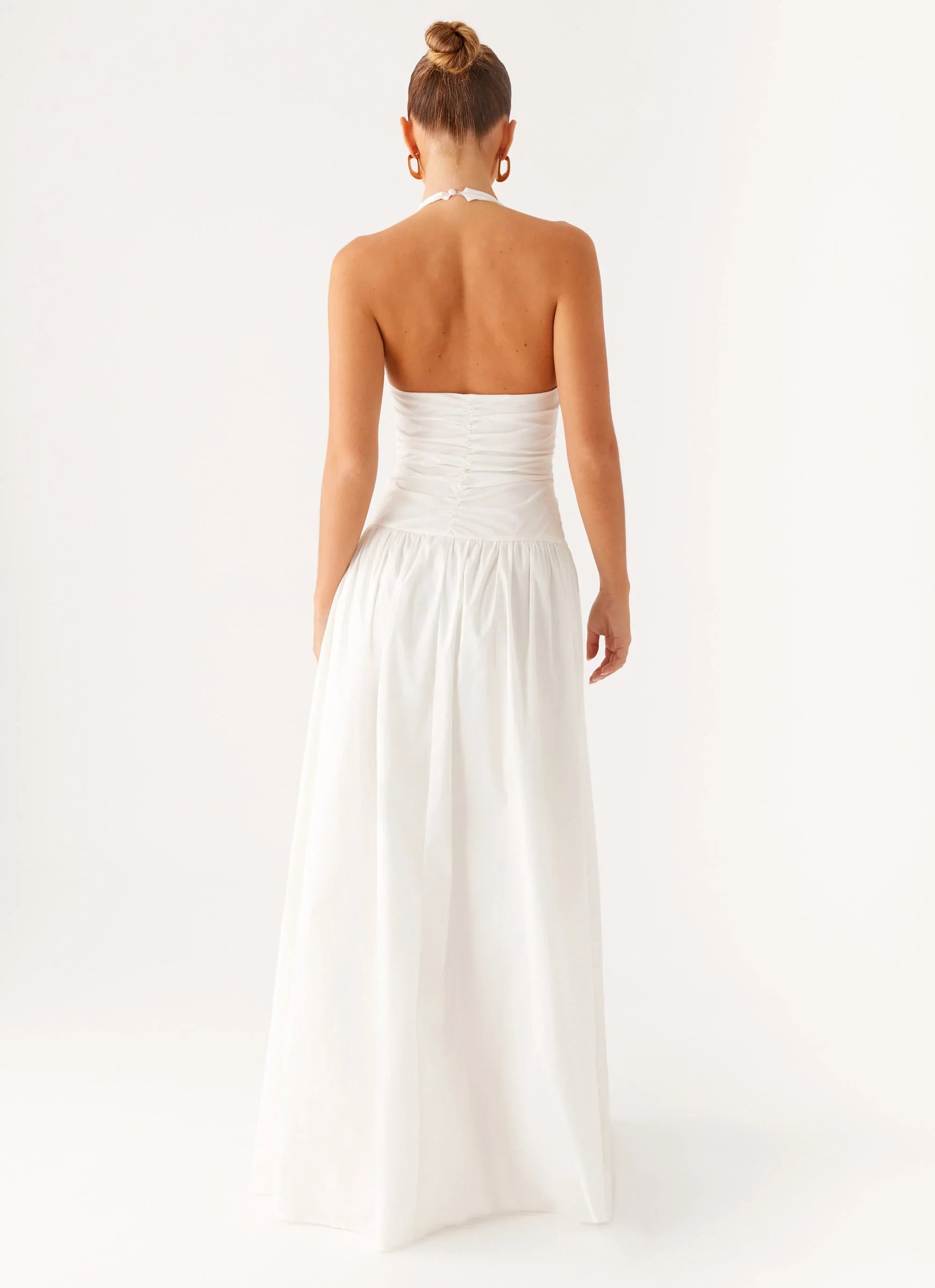 Robe longue Narnie - Ivoire