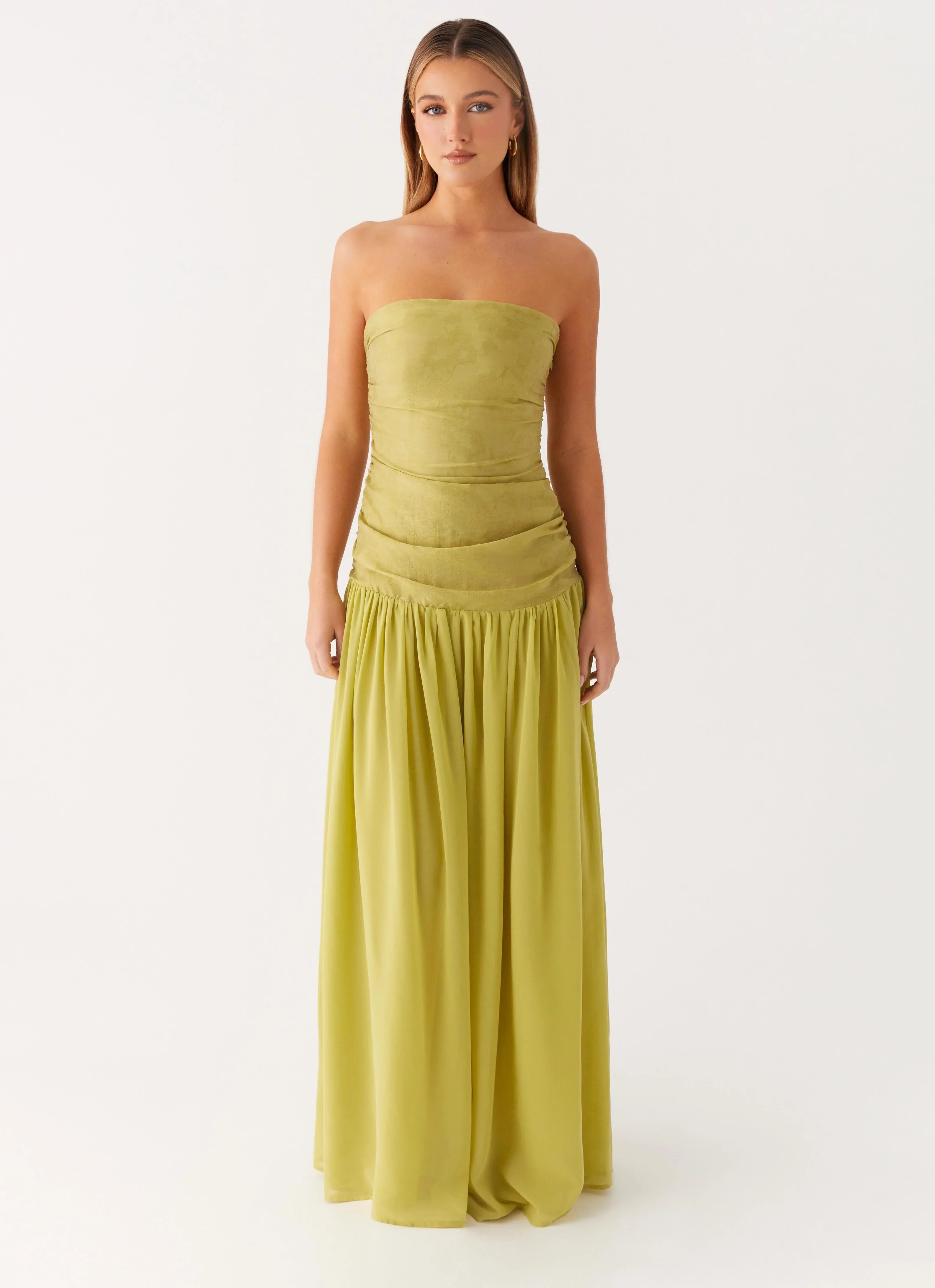 Robe longue Dreamer - Zeste de citron vert