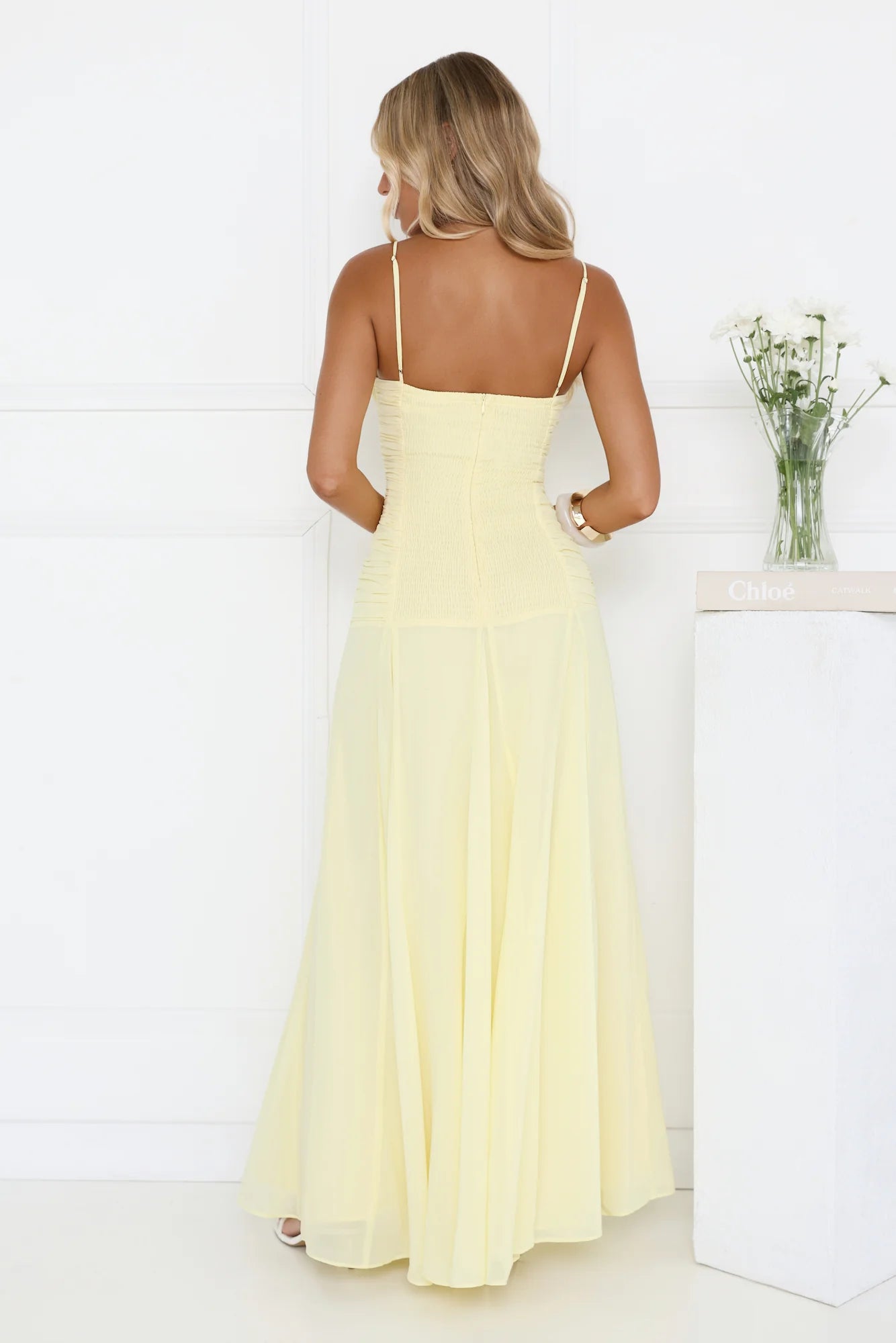 Robe longue Lemonade Sunshine jaune