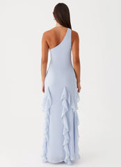 Robe longue Sammie - Bleu