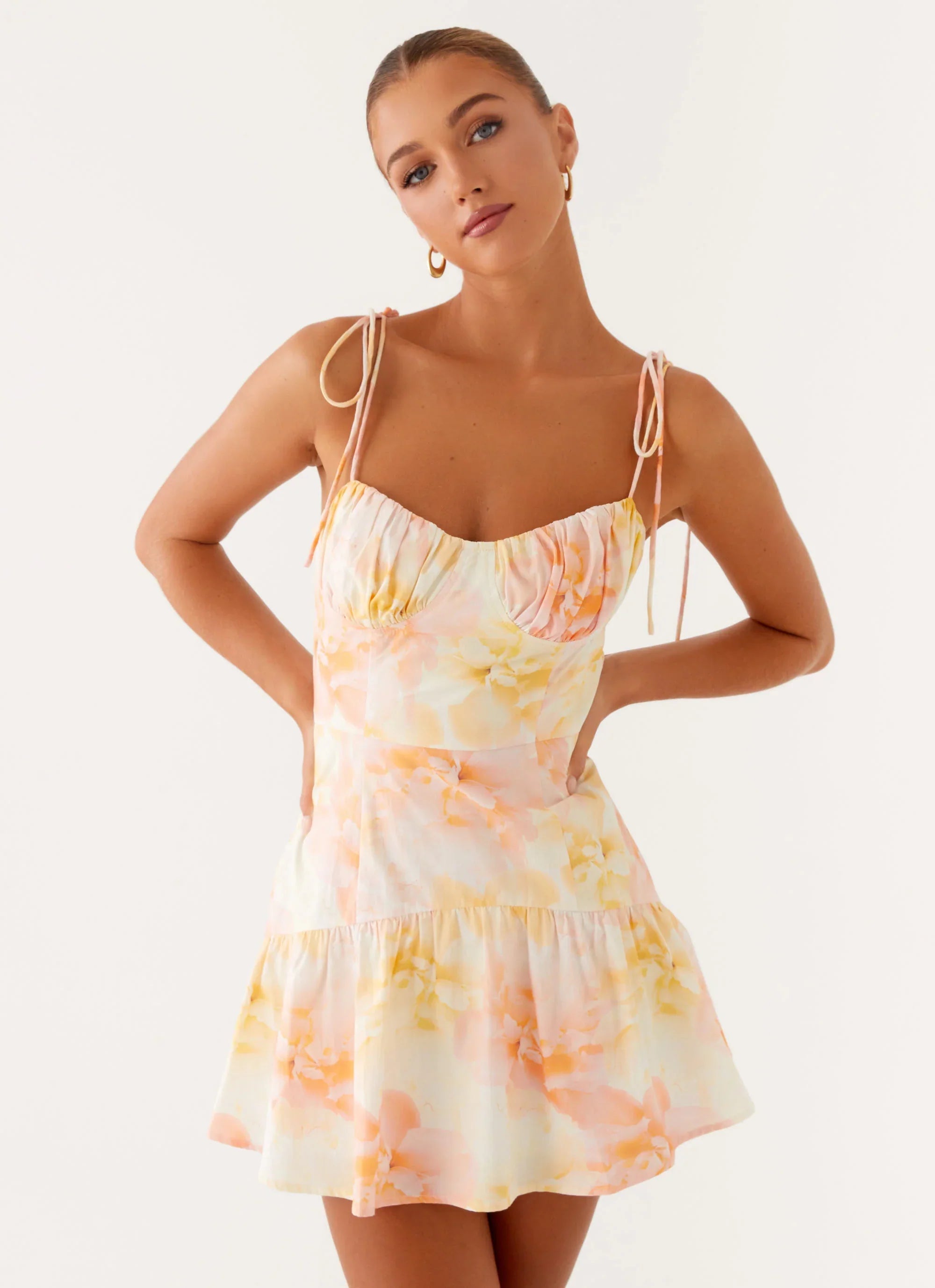 Robe Courte Abby - Imprimé Floral